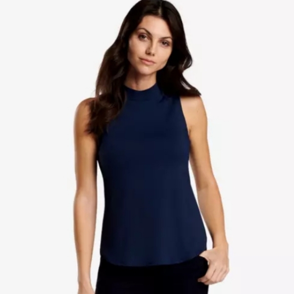 Peter Millar Scottie Mock Neck Sleeveless Top - Picture 5 of 6